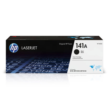 HP 141A Black Toner Cartridge | Works with HP LaserJet M110 Series, HP LaserJet MFP M139, M140 Series | W1410A | Standard (Pack of 1)