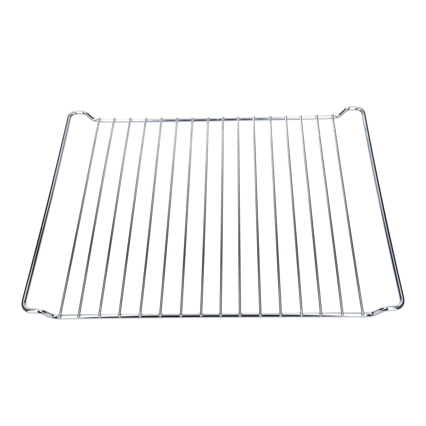 LUTH Premium Profi Parts Chrome Baking Grid for Oven, 448 x 340 mm, Chrome-plated Steel, Electric, Built-In, Durability, Front Orientation
