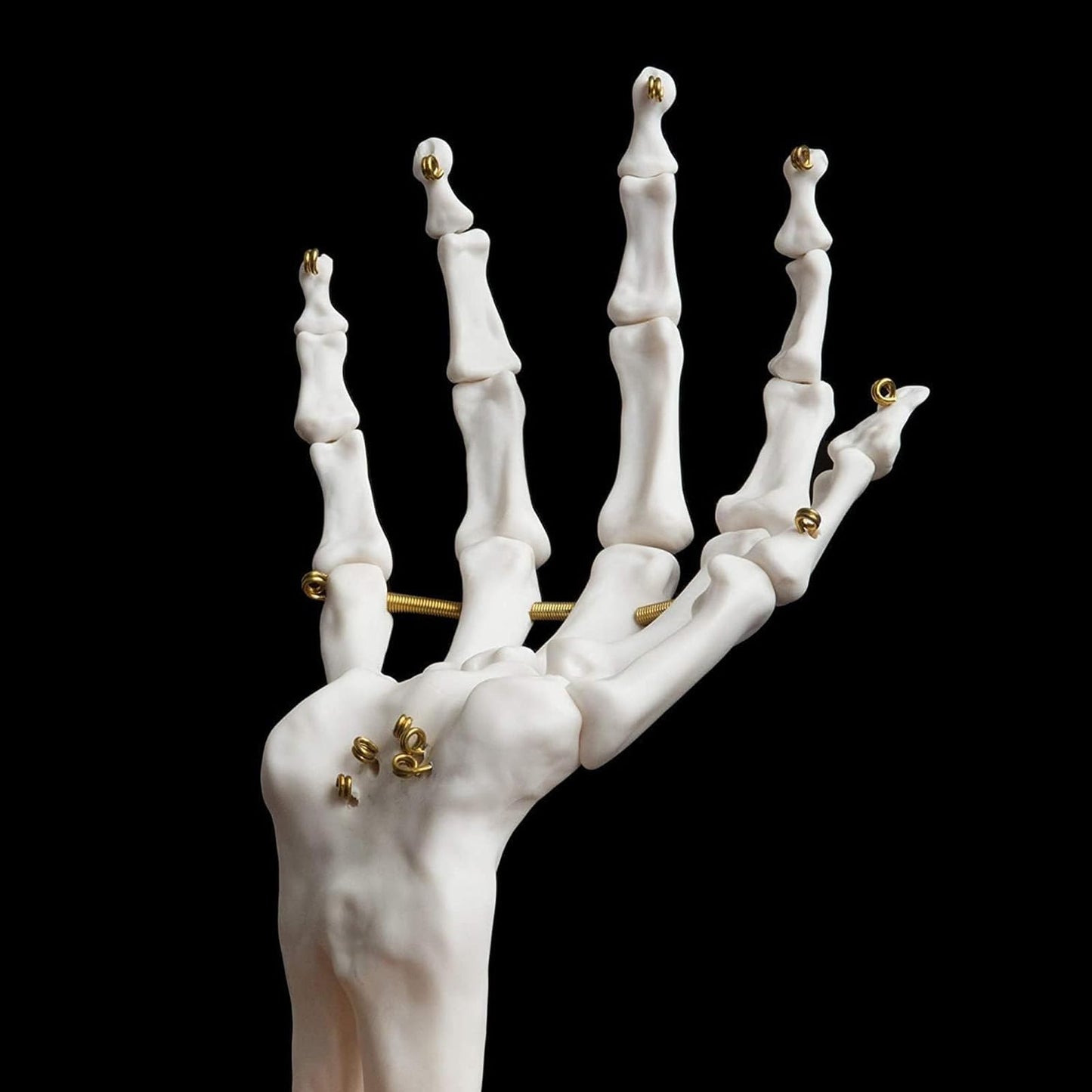 Suck UK Gothic Decor - Skeleton Hand - Gothic Home Decor - Jewelry Holder - Goth Gifts For Women - Jewelry Organizer - Halloween Decorations - Goth Desk Accessories | Ring Holder | Trinket Dish White