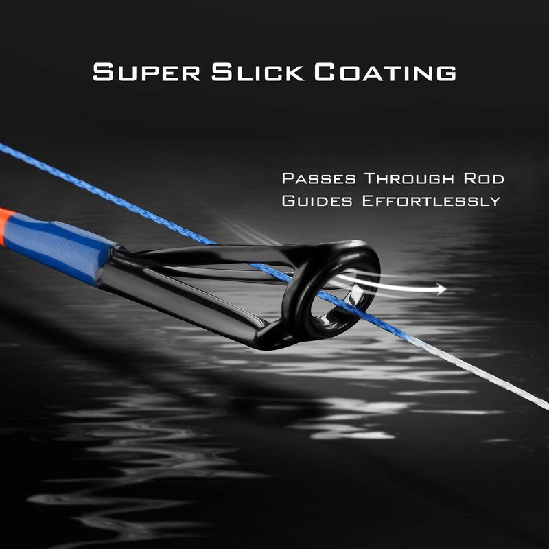 KastKing Superpower Braided Fishing Line, Blue Camo, 15 LB, 150 Yds