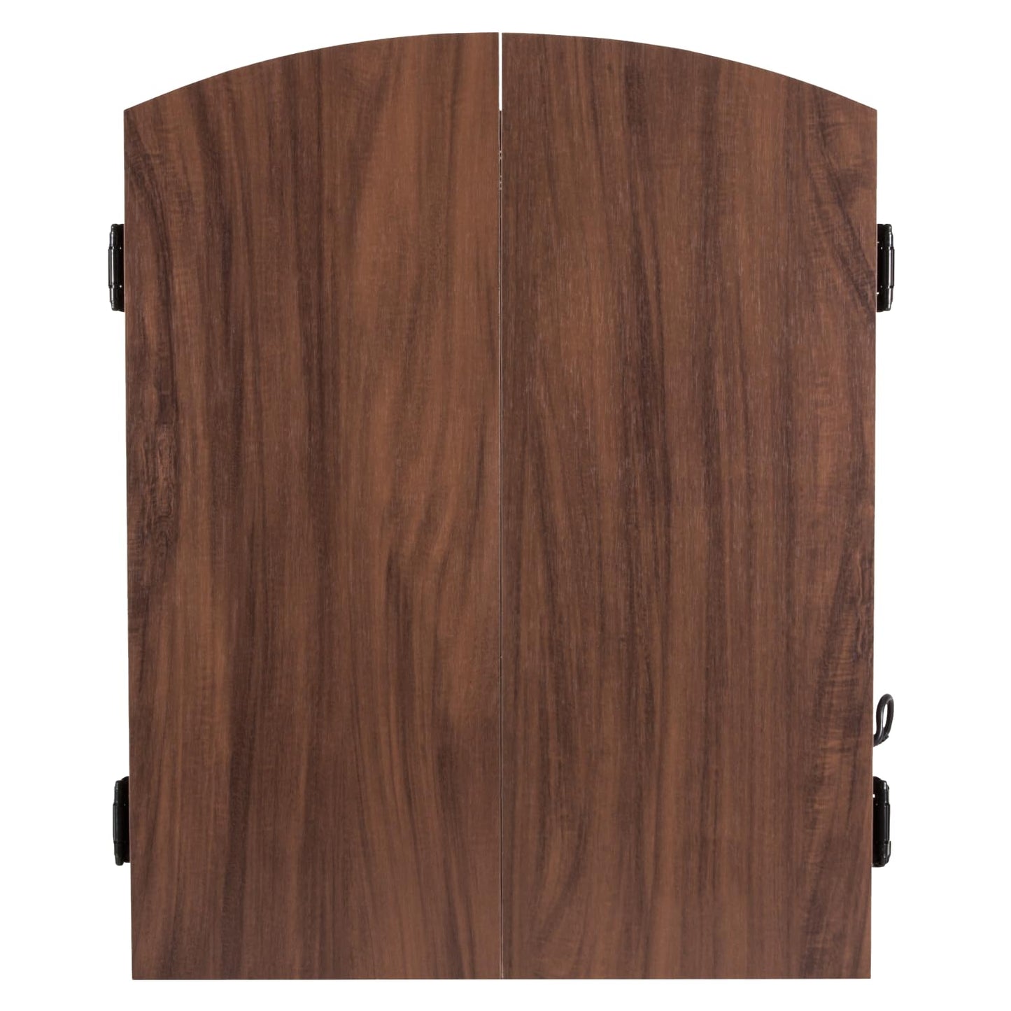 Arachnid Cricket Maxx 1.0 Electronic Dartboard Cabinet Set - Walnut Finish Doors - 34 Game Types with 183 Variations - Up to 8 Players - Includes Six Soft Tip Darts