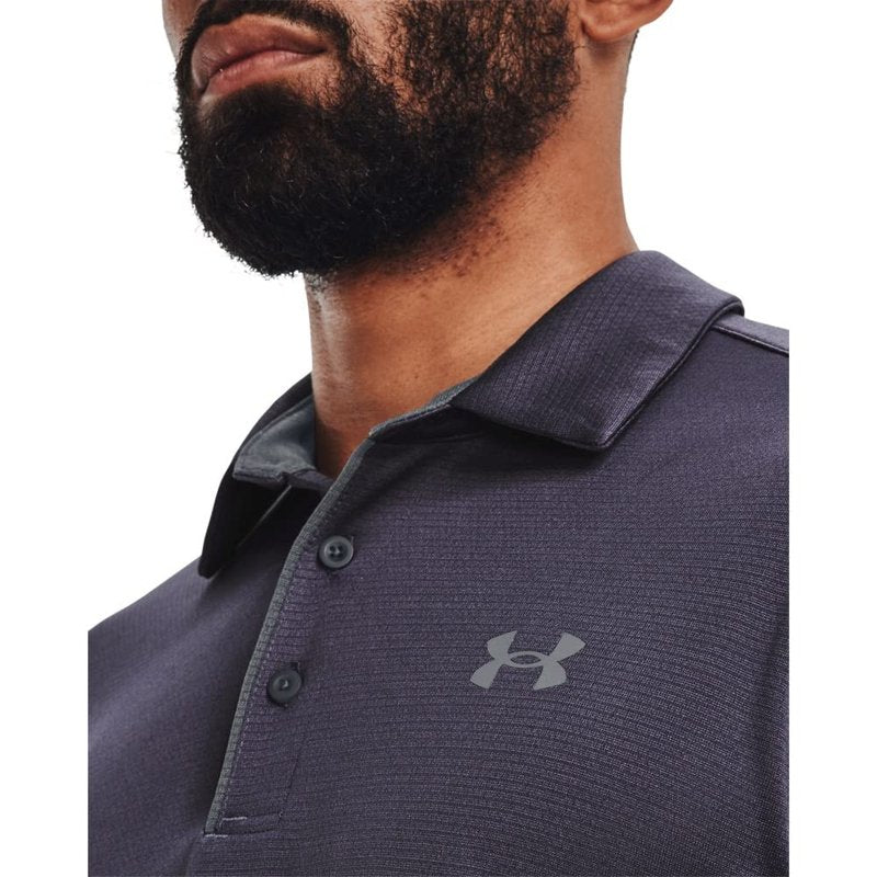 Under Armour Men's Tech Golf Polo, (559) Tempered Steel/Pitch Gray/Pitch Gray, 3X-Large