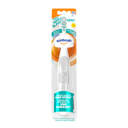 Spinbrush Pro+ Deep Clean, Battery Toothbrush for Adults, Soft Bristles, Batteries Included