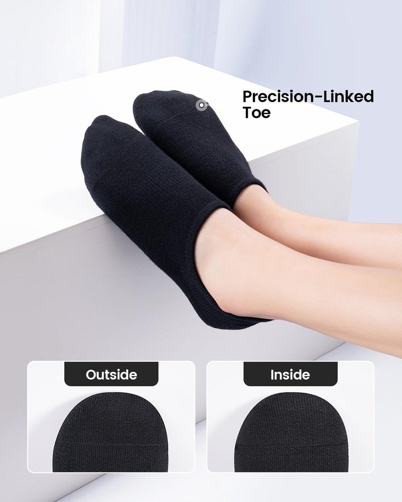 IDEGG No Show Socks Women and Men Low Cut Anti-slid Athletic Running Novelty Casual Invisible Liner Socks