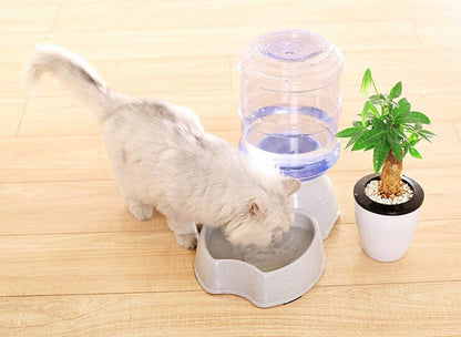 Old Tjikko Pet Water Dispenser,Cat Water Bowl,Dog Water Bowl Automatic,Large Automatic Drinking Fountain for Cat Dog,3.8L