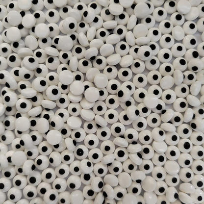 Eastron Edible Mini Candy Eyeballs Eyes Cake Cupcake Toppers Cookie Decorations Dessert Sprinkles for Halloween Christmas Birthday Party Supplies 2.82 Ounce
