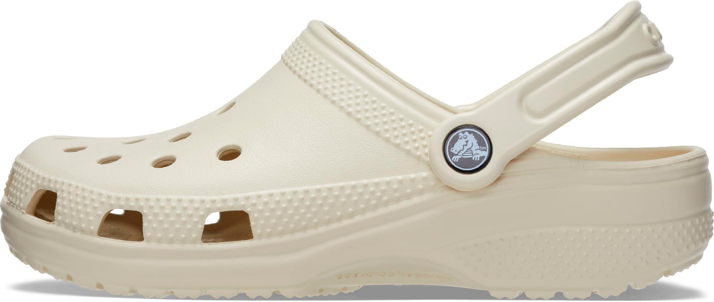 Crocs Unisex Classic Clogs Clogs, Bone,4 UK Men/ 5 UK Women