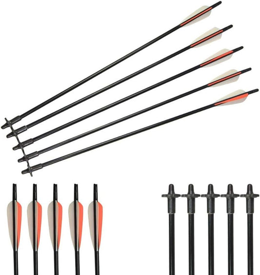 Crossbow Release Bolt - 24-Inch Decocking System | 2/4 Pack, 9mm OD for Archery Hunting