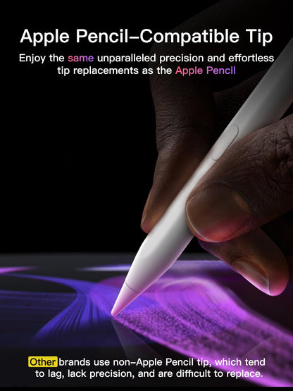 Stylus Pen for iPad (2018-2025), USB-C Fast Charging Pencil, Pixel-Perfect Tilt Sensitivity for Apple iPad 11/10/9/8/7/6/A16, ipad Mini 7/6/5, Air M3/M2 11"/13"/5/4/3, i-Pad Pro M4 13"/12.9″/11″