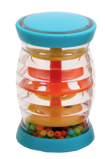 Halilit Baby Band Musical Instrument Gift Set. 4 Piece Babies Sensory Music Toy Set Includes Rain Maker, Clip Clap, Cage Bell, Baby Maraca & Clear Carry Case. Suitable for Baby Boys & Girls 6 month +