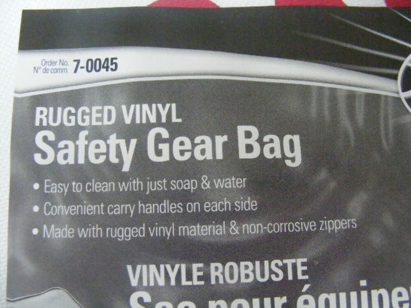 Boat Safety Gear Bag - Waterproof Storage for Life Jackets & Safety Equipment