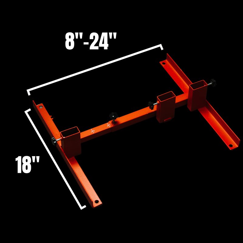 Adjustable Infinity Target Stand – Heavy-Duty, Stable, and Portable Shooting Target Stand with Adjustable Height & Width for Precision Practice