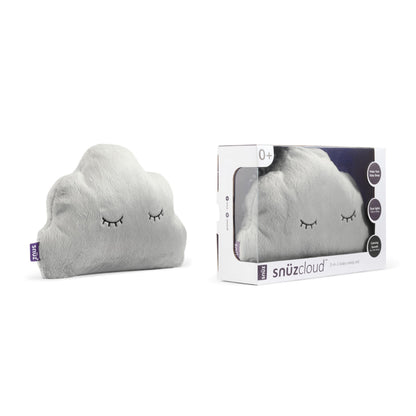 SnuzCloud 3-in-1 White Noise Machine - Baby Sleep Aid with Soothing Pink Noise and Sensory Lights, Newborn Essential for The Cot, Crib, and More, Adjustable Volume, Lightweight and Portable