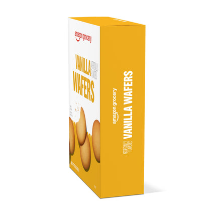 Amazon Grocery, Vanilla Wafers, 12 Oz (Previously Happy Belly, Packaging May Vary)