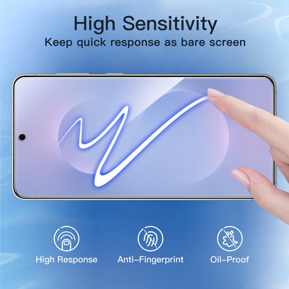 JETech Privacy Screen Protector for Samsung Galaxy S23 5G 6.1-Inch with Camera Lens Protector, Anti-Spy Tempered Glass Film, Fingerprint ID Compatible, 2-Pack Each