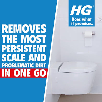 HG Toilet Cleaner Gel Super Powerful, Limescale & Stain Remover – 500ml