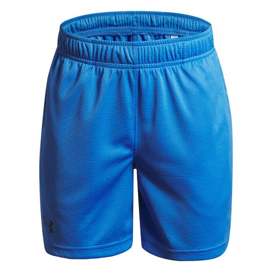 Under Armour Boys' Tech Mesh Shorts, (402) Blue Atlantis / / Black, Large