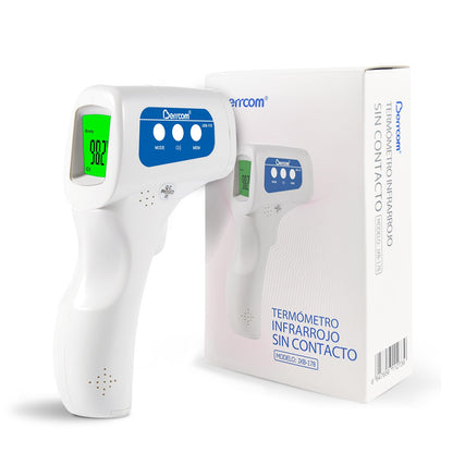 Berrcom Thermometer, 3 in 1 Contactless Infrared Fever Check Thermometer for Forehead, Ideal for Baby, Infant, Kids, and Adults, Batteries Not Included, JXB-178 (White)