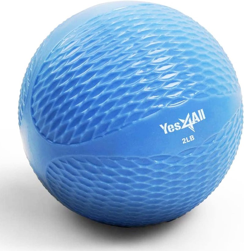 Weighted Toning Balls for Exercise - Soft Medicine Balls for Pilates, Yoga, Balance | 2-10 lbs