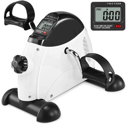 MOMODA Pedal Exerciser Under Desk Exercise Bike for Leg and Arm Cycling and Recovery Exercise