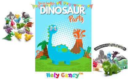 Hely Cancy Dinosaur Bath Toys - No Hole Bath Toys for Kids,Baby Bath Toys for Shower Water Pool Toys