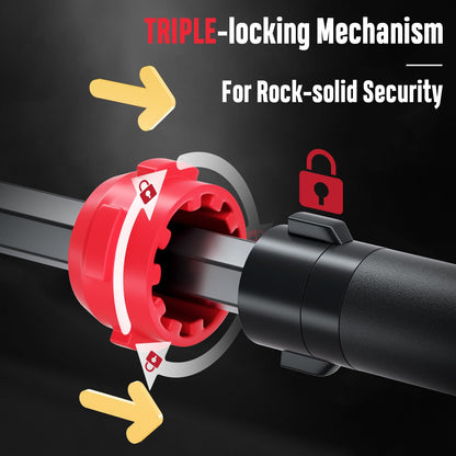 FitBeast Pull Up Bar for Doorway, Strength Training Pullup Bar with No Screws, Chin Up Bar with Adjustable Width Locking Mechanism, Doorway Pull Up Bar Max Load 600lbs for Home Gym