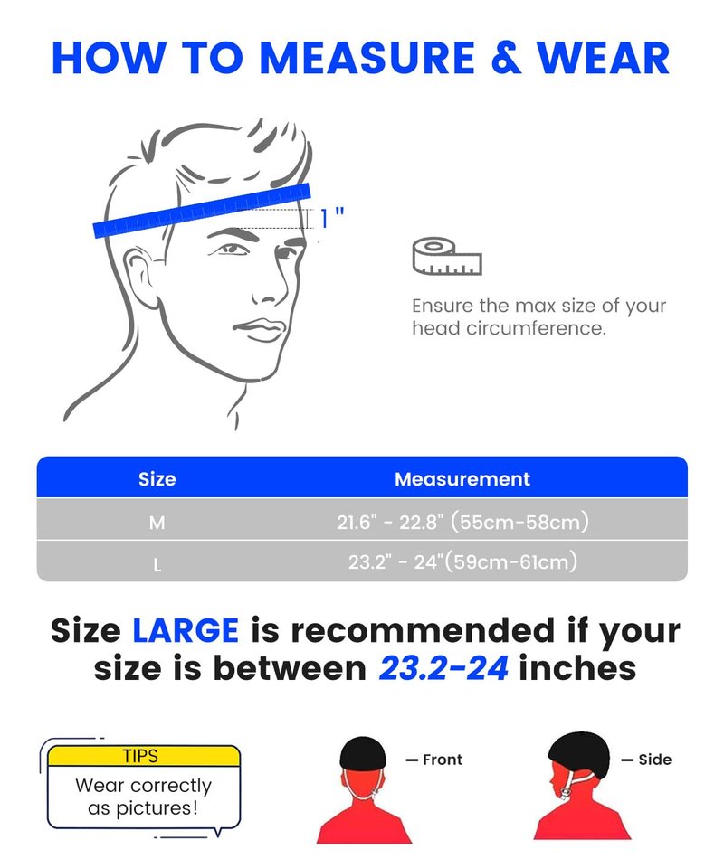 Besttravel Skateboard Helmet, Adjustment Bike Helmets for Adults, Multi-Sport Bicycle Skateboard Skating Longboard Commuter Helmet for Men Women