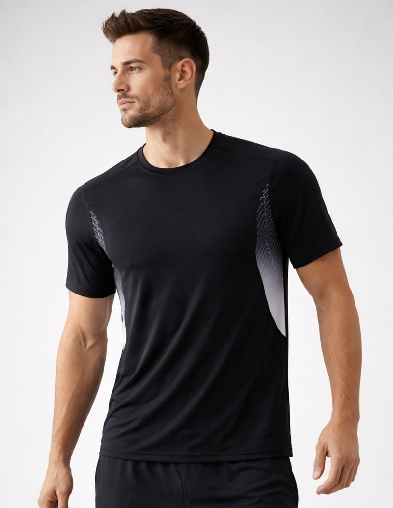 5 Pack Men’s Active Quick Dry Crew Neck T Shirts | Athletic Running Gym Workout Short Sleeve Tee Tops Bulk (Set 20, 5X-Large)