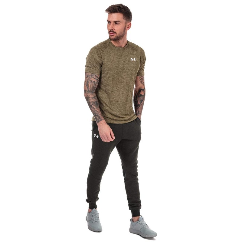 Under Armour Men's Tech 2.0 Short-Sleeve T-Shirt , Outpost Green (331)/White, X-Small