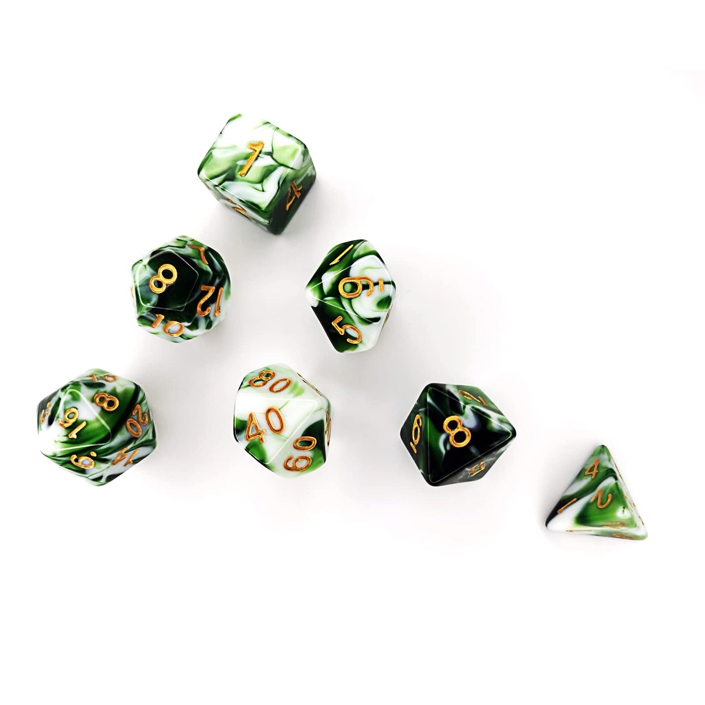 DND Dice Set 3 Sets Polyhedral Dice for Dungeons and Dragons DND Dice TRPG Table Board Roll Playing Games