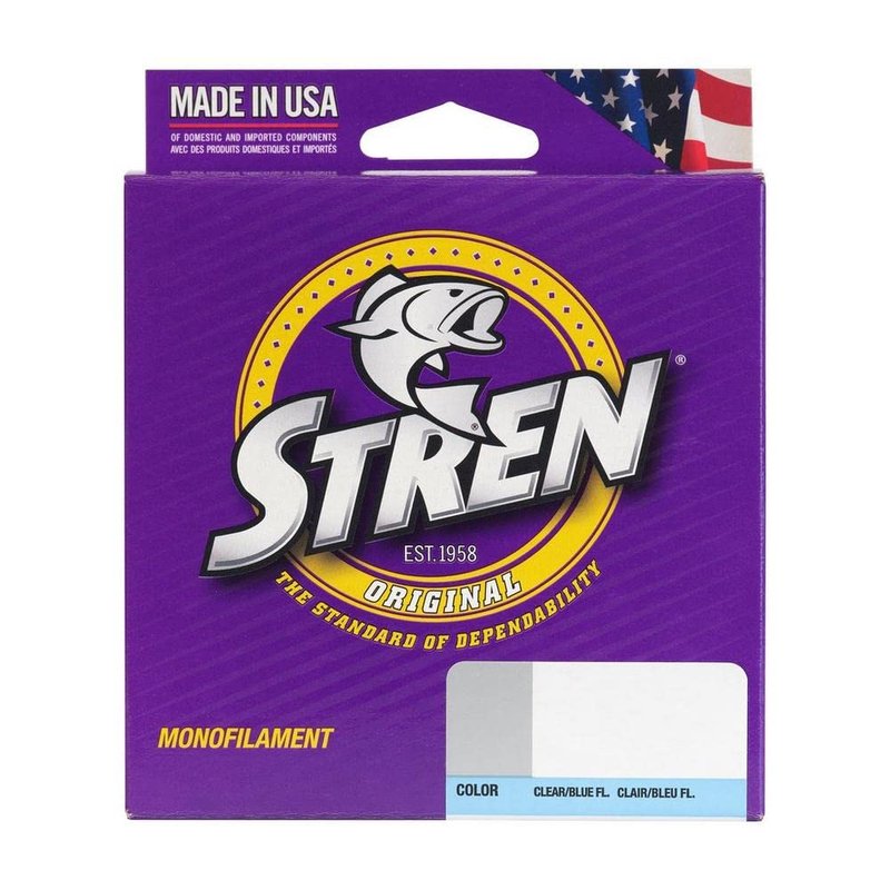 Stren Original Monofilament Fishing Line, Clear/Blue Fluorescent, 20lb | 9kg, Suitable for Freshwater Environments