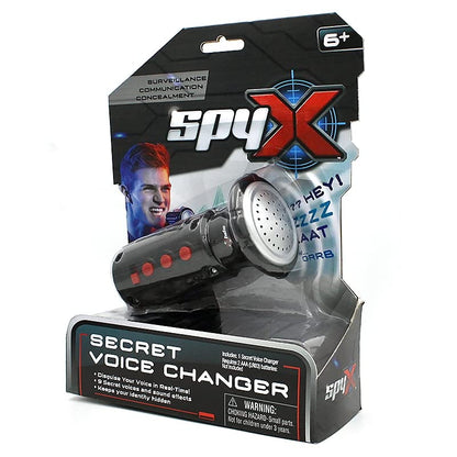 SpyX / Secret Voice Changer. Voice Synthesizer Spy Toy to Disguise Your Voice in Real-time! Junior Secret Agent / Ninja Toy Gadget. Multi-Voice Amplifier Megaphone for Boys & Girls
