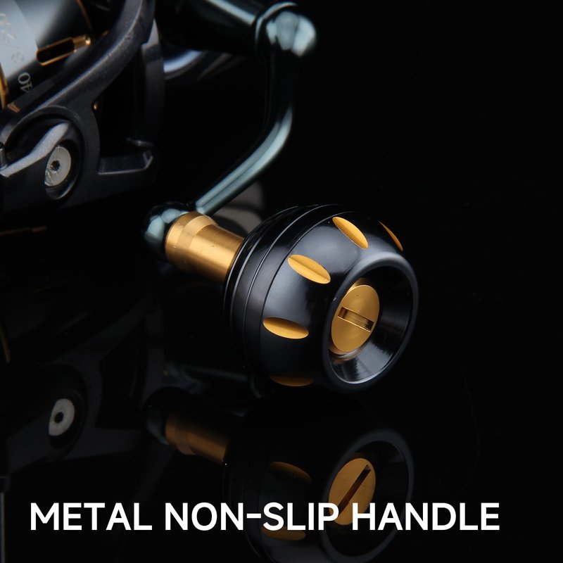 HAUT TON Dolphin Advance Edition Spinning Reel,5.2:1Gear Ratio,22LBS,5+1BB,Backlash Free Bearing,Sealed Drag System,Saltwater,Freshwater Fishing Reels (ES, 5000)