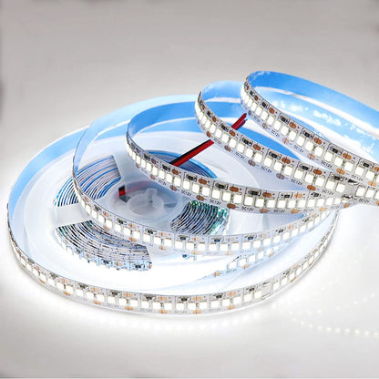SUYOOULIN LED Strip Lights, SMD 2835 LED Strip, DC12V 1200LEDs 16.4Ft 26000LM High Density LED Light Strips Waterproof IP65, 3 Times Brightness Than SMD3528 LED Strip, Cool White 6500K