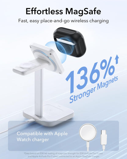 ESR for AirPods Pro 3 Case, Compatible with AirPods Pro Case 3rd Generation (2025), Compatible with MagSafe, Full Drop Protection Cover with Lanyard, Black