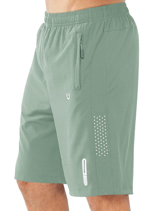 NORTHYARD Men's Athletic Running Shorts Quick Dry Workout Shorts 7"/ 5"/ 9" Lightweight Sports Gym Basketball Tennis Hiking Exercise LODENFROST-9inch 2XL