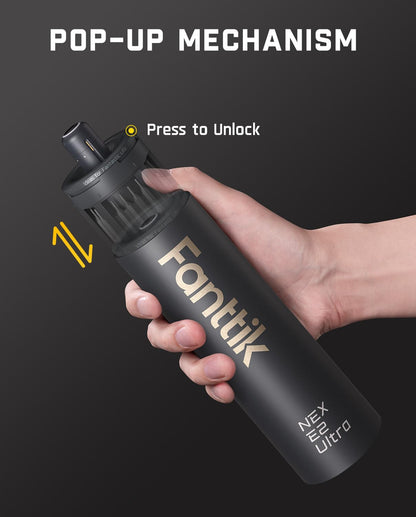 Fanttik E2 Ultra 3.7V Mini Electric Screwdriver, Electric Screwdriver Cordless, Max 0.6N.m, 50 Magnetic Bits, 5/32'' Hex, Magnetic Storage, Repair Tool for Electronics Phone Camera Laptop Appliances