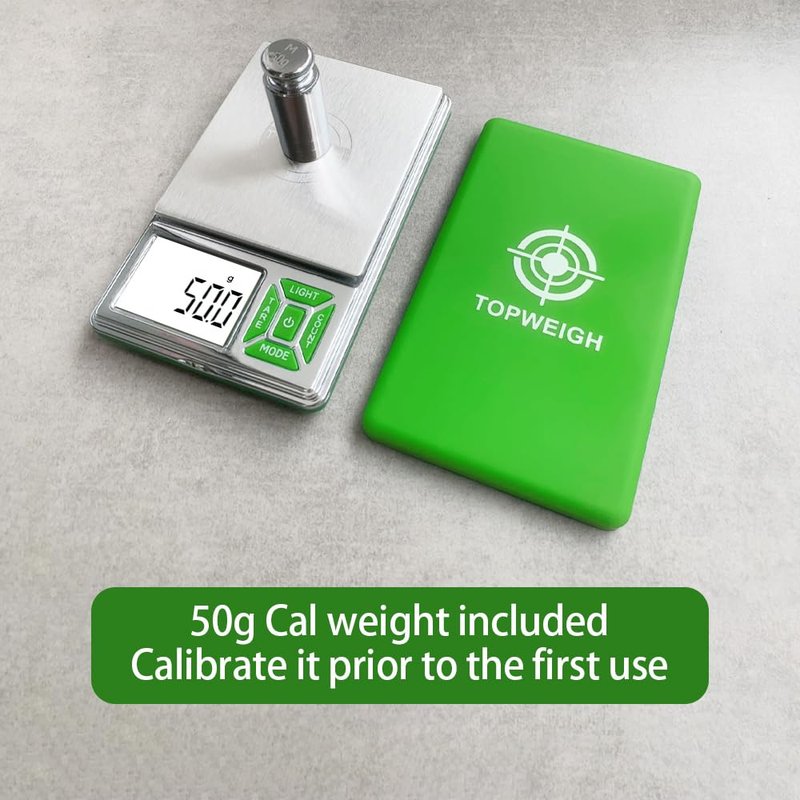 TOPWEIGH Arrow Scale Digital Grain, Archery Scale, Arrow Weight Scale with Arrow Holder, Large Backlight Display, 3086 Grains x 0.1gn, 200g x 0.01g, 6 Weighing Units, Cal Weight, Batteries Included