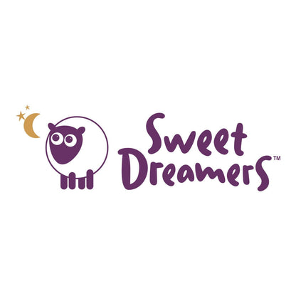 Sweet Dreamers, Ewan The Dream Sheep, Grey - Baby White/Pink Noise Machine and Sleep Aid with Night Light