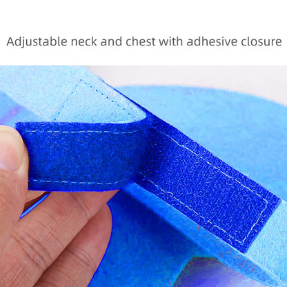 Cat Dog Butterfly Costume Wings for Halloween Party Decoration, Halloween Dog Cat Costume, Puppy Cat Dress Up Accessories (Blue)