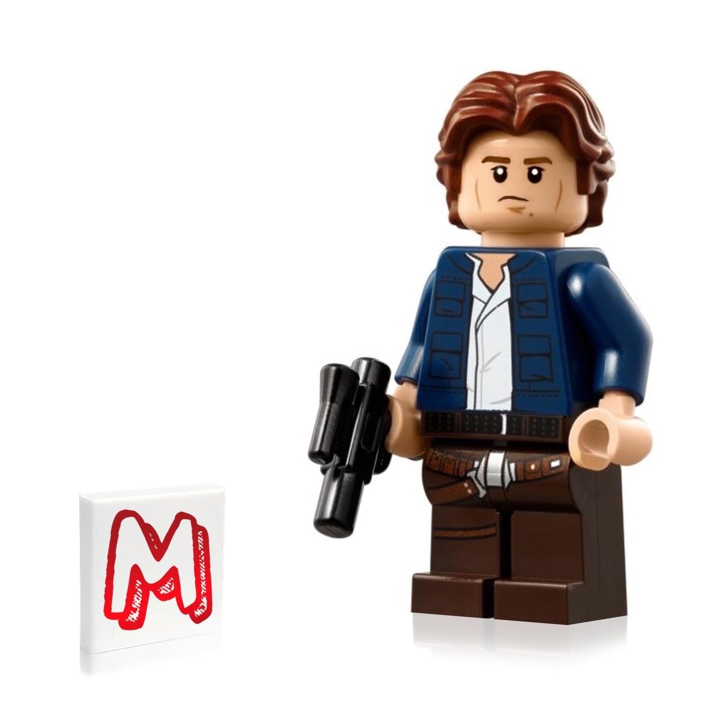 LEGO Star Wars Cloud City Minifigure - Han Solo with Holster Pattern (with Blaster) 75243