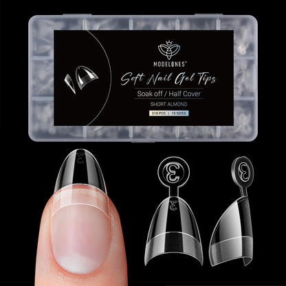 modelones 9 in One Gel Nail Glue Brush On Nail Glue 15 ml for Tips, Rhinestones, Base Coat, Blooming Art Gel Kit for Press on Nails Acrylic Tips U V Lamp Needed 2Pcs