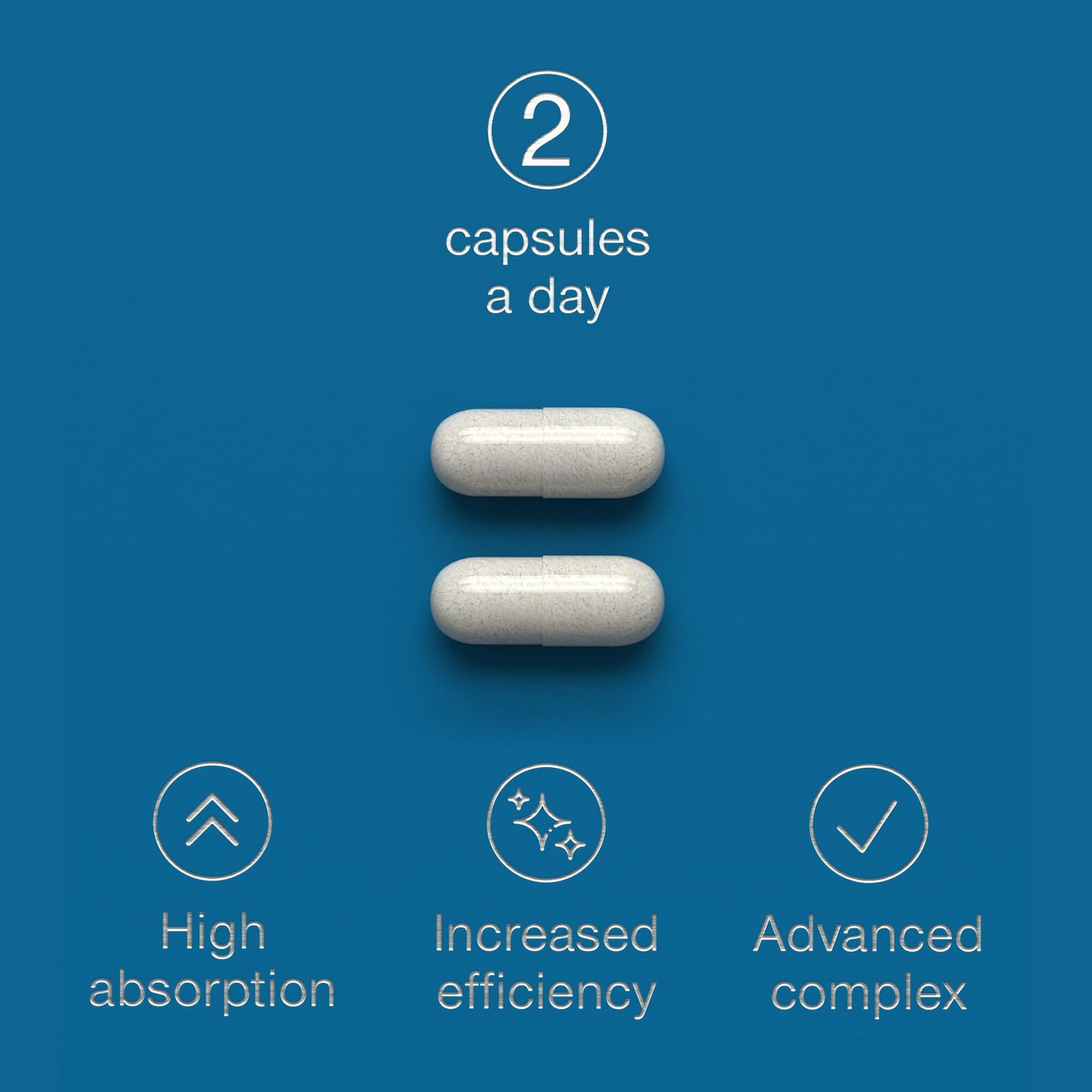 Magnesium Glycinate Supplement - 1500mg Magnesium Bisglycinate Capsules with Zinc & Vitamin B6-120 Tablets High Strength Complex - 300mg Chelated Supplement with Zinc - Advanced Absorption - UK Made