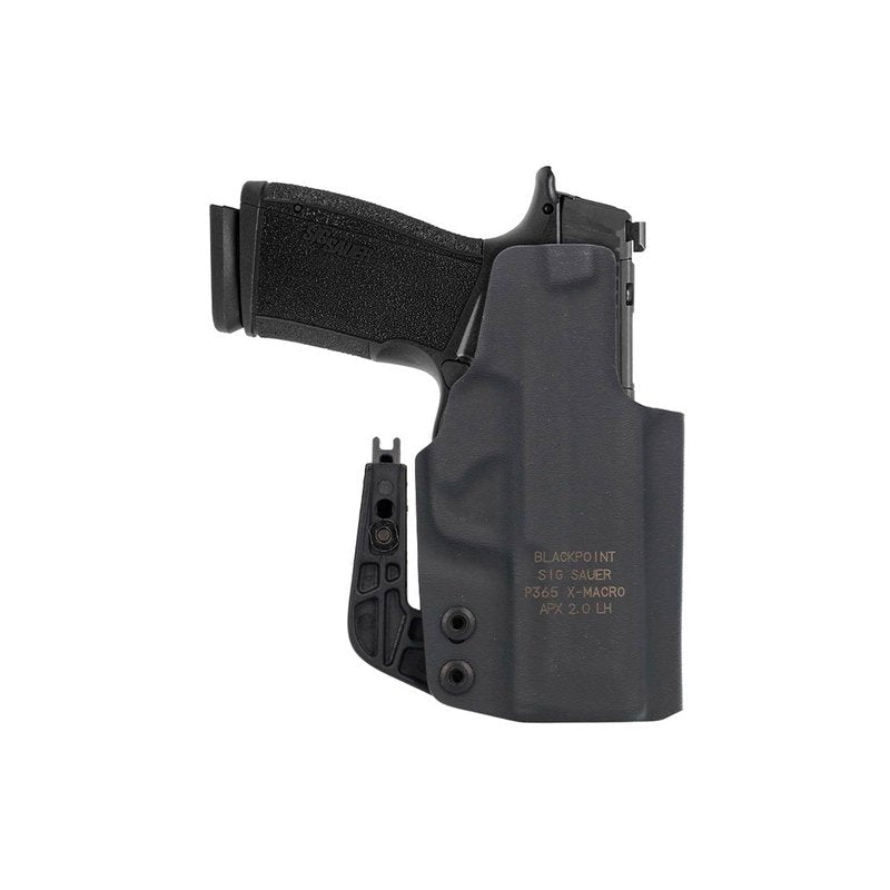SIG SAUER P365 X-Macro IWB BlackPoint Tactical Left-Hand Lightweight Durable Adjustable Concealed Carry Hip Handgun Holster