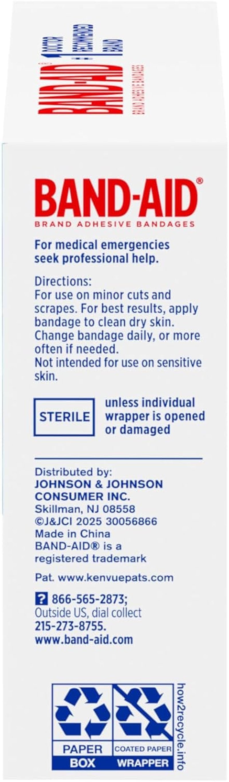Clear Waterproof Adhesive Bandages - 100% Waterproof Protection for Cuts & Scrapes | Comfort Pad, 60 Count