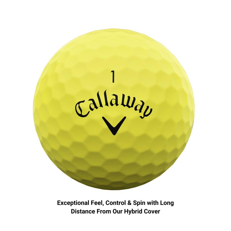 Callaway Golf Supersoft Golf Balls (2023, Yellow)