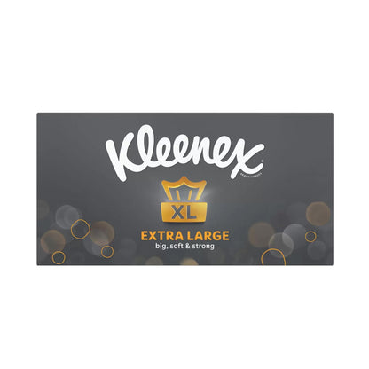 Kleenex Extra Large Facial Tissue for Men 2ply 90 Sheets, Pack of 6
