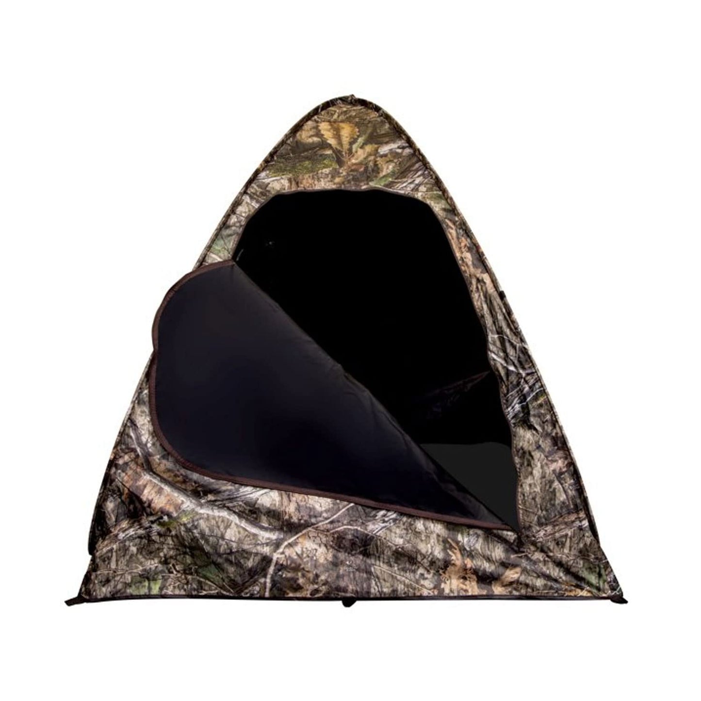 Ameristep Gunner Lightweight Durable 58" x 56" x 57" Compact Size 1-Person Capacity Portable Hunting Ground Blind - Mossy Oak DNA
