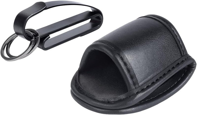 Tactical Key Ring Holder - Open Top Compact Light Holder for Police | Flashlight Holster Duty Belt Clip