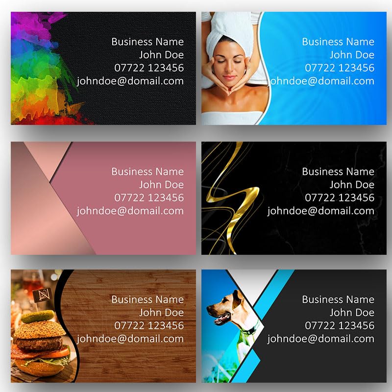Business Cards Custom Personalised Printed Business Card